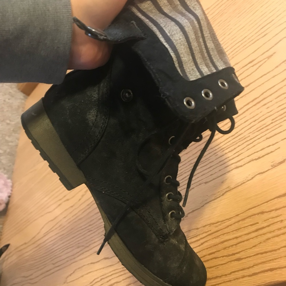 BLACK COMBAT BOOT